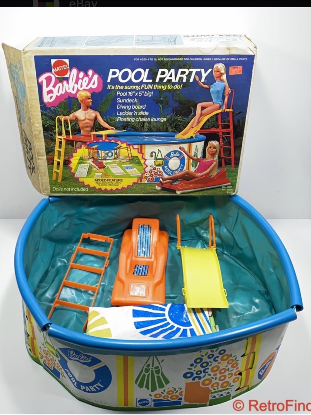 Vintage Barbie pool